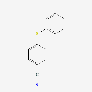 molecular formula C13H9NS B1316430 4-(Phenylsulfanyl)Benzonitrile CAS No. 51238-46-1