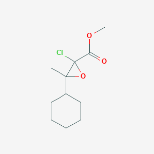 Methyl 2-chloro-3-cyclohexyl-3-methyloxirane-2-carboxylate