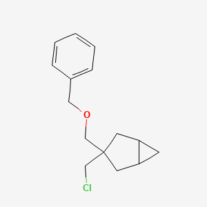 3-[(Benzyloxy)methyl]-3-(chloromethyl)bicyclo[3.1.0]hexane