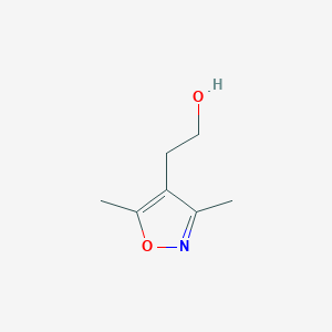 B1316438 2-(3,5-Dimethylisoxazol-4-yl)ethanol CAS No. 83467-34-9