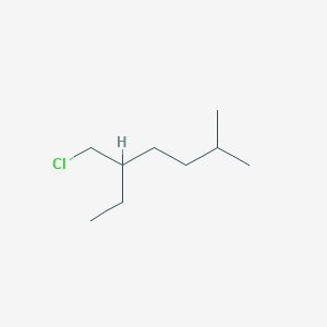 5-(Chloromethyl)-2-methylheptane