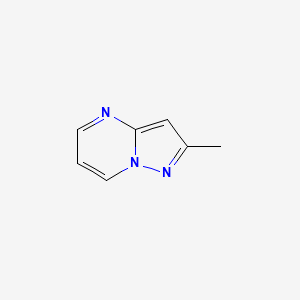 molecular formula C7H7N3 B1316446 2-甲基吡唑并[1,5-a]嘧啶 CAS No. 78562-32-0