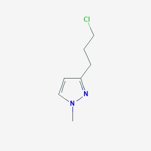 3-(3-chloropropyl)-1-methyl-1H-pyrazole