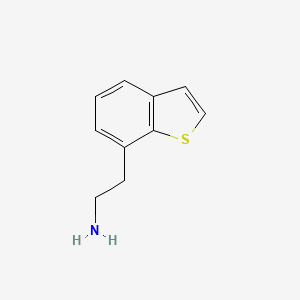 2-(1-Benzothiophen-7-YL)ethan-1-amine