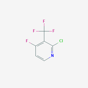 B1316449 2-Chloro-4-fluoro-3-(trifluoromethyl)pyridine CAS No. 1227574-46-0
