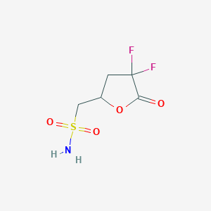 (4,4-Difluoro-5-oxooxolan-2-yl)methanesulfonamide