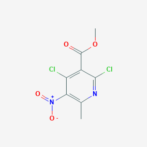 Methyl2,4-dichloro-6-methyl-5-nitronicotinate