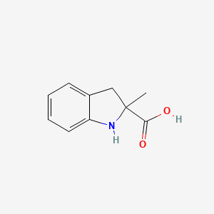 2-Methyl-2,3-dihydro-1H-indole-2-carboxylic acid