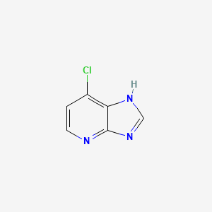 molecular formula C6H4ClN3 B1316458 7-氯-1H-咪唑并[4,5-B]吡啶 CAS No. 6980-11-6