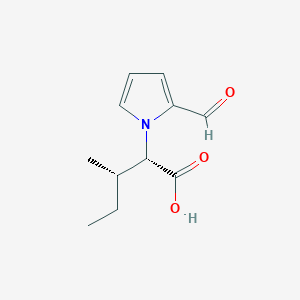 (2S,3S)-2-(2-Formyl-1H-pyrrol-1-yl)-3-methylpentanoic acid