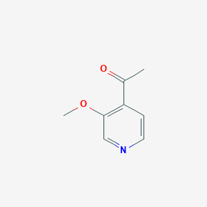 molecular formula C8H9NO2 B1316464 1-(3-甲氧基吡啶-4-基)乙酮 CAS No. 83431-02-1