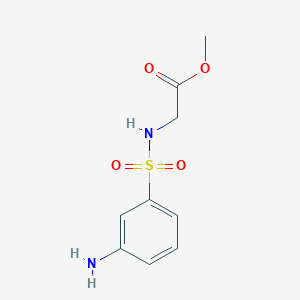 Methyl 2-(3-aminobenzenesulfonamido)acetate