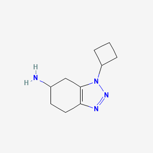 1-Cyclobutyl-4,5,6,7-tetrahydro-1H-1,2,3-benzotriazol-6-amine