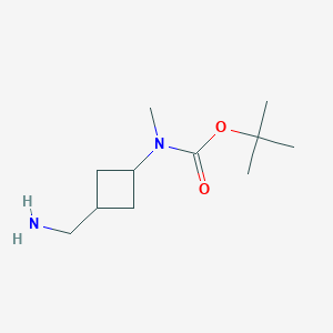 tert-Butyl N-[3-(aminomethyl)cyclobutyl]-N-methylcarbamate