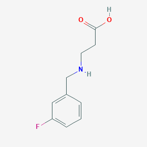 3-[(3-Fluorobenzyl)amino]propanoic acid