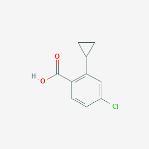 4-Chloro-2-cyclopropylbenzoic acid