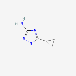 5-Cyclopropyl-1-methyl-1H-1,2,4-triazol-3-amine