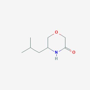 5-(2-Methylpropyl)morpholin-3-one