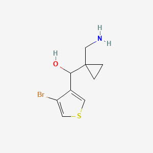 [1-(Aminomethyl)cyclopropyl](4-bromothiophen-3-yl)methanol