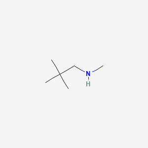 molecular formula C6H15N B1316500 N,2,2-trimethylpropan-1-amine CAS No. 26153-91-3