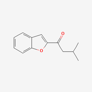 1-(1-Benzofuran-2-yl)-3-methylbutan-1-one