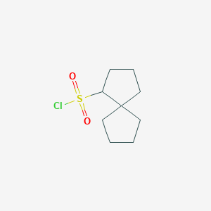 Spiro[4.4]nonane-1-sulfonyl chloride