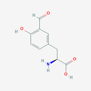 molecular formula C10H11NO4 B13165139 3-Formyl-L-tyrosine 