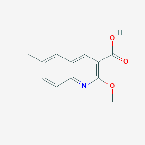 2-Methoxy-6-methylquinoline-3-carboxylic acid