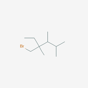 4-(Bromomethyl)-2,3,4-trimethylhexane