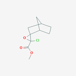 Methyl 3'-chlorospiro[bicyclo[2.2.1]heptane-2,2'-oxirane]-3'-carboxylate