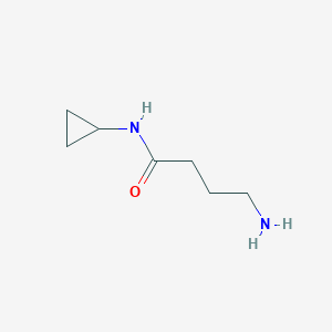 4-amino-N-cyclopropylbutanamide