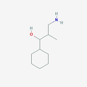 3-Amino-1-cyclohexyl-2-methylpropan-1-ol