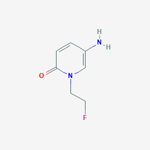 5-Amino-1-(2-fluoroethyl)-1,2-dihydropyridin-2-one