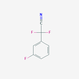 2,2-Difluoro-2-(3-fluorophenyl)acetonitrile