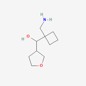 [1-(Aminomethyl)cyclobutyl](oxolan-3-yl)methanol