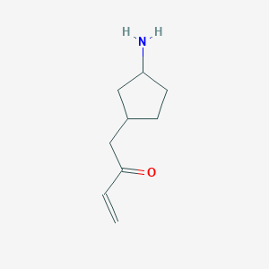 1-(3-Aminocyclopentyl)but-3-en-2-one