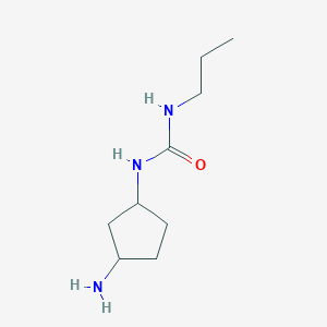 1-(3-Aminocyclopentyl)-3-propylurea