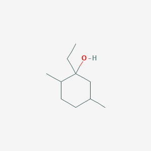 1-Ethyl-2,5-dimethylcyclohexan-1-ol