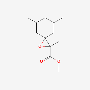 Methyl 2,5,7-trimethyl-1-oxaspiro[2.5]octane-2-carboxylate