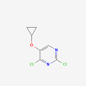 2,4-Dichloro-5-cyclopropoxypyrimidine