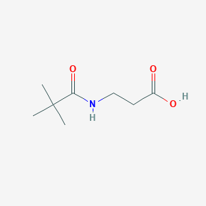 molecular formula C8H15NO3 B1316601 3-[(2,2-Dimethylpropanoyl)amino]propanoic acid CAS No. 5910-56-5
