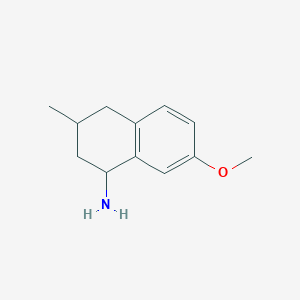 7-Methoxy-3-methyl-1,2,3,4-tetrahydronaphthalen-1-amine