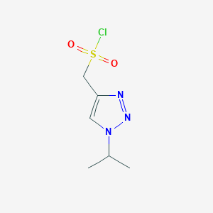 [1-(Propan-2-yl)-1H-1,2,3-triazol-4-yl]methanesulfonyl chloride