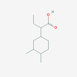 2-(3,4-Dimethylcyclohexyl)butanoic acid