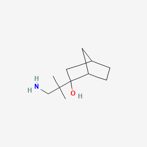 2-(1-Amino-2-methylpropan-2-yl)bicyclo[2.2.1]heptan-2-ol