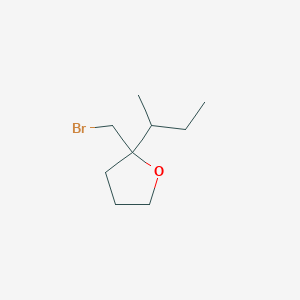 2-(Bromomethyl)-2-(butan-2-yl)oxolane