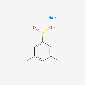 molecular formula C8H9NaO2S B13166192 Sodium 3,5-dimethylbenzene-1-sulfinate 