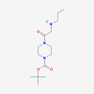 Tert-butyl 4-[2-(propylamino)acetyl]piperazine-1-carboxylate