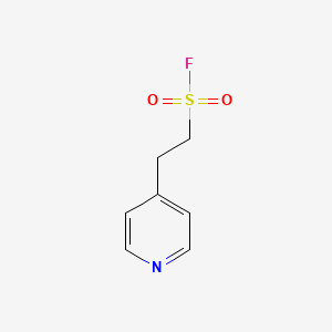 2-(Pyridin-4-yl)ethane-1-sulfonyl fluoride