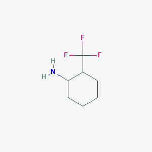 molecular formula C7H12F3N B1316632 2-(Trifluoromethyl)cyclohexan-1-amine CAS No. 58665-69-3